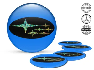 Subaru Wheel Decals Precision Quantum Racing Wave